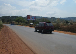 48 sheet Along Onitsha Enugu express way by sign board bus s top.   FTF OnitshaJPG (1)